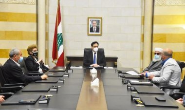 دياب التقى وفدًا من الجمعية اللبنانية لأولياء الطلاب في الجامعات الأجنبية