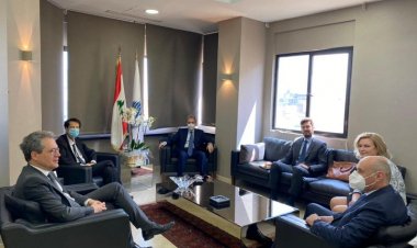 وزني التقى ممثل المدير العام للمالية الفرنسية وبحثا في التعاون المشترك