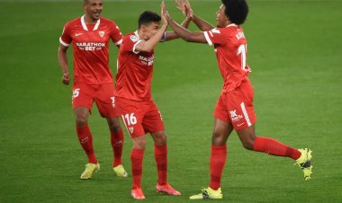 بطولة إسبانيا: إشبيلية يعزز مركزه الرابع بفوز مثير على سلتا فيغو 4-3
