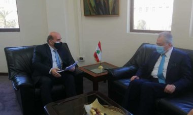 وزير الخارجية سلّم السفير السوري مذكرة تؤكد موقف لبنان من مياهه الإقليمية ودعوة  للتفاوض حول الترسيم