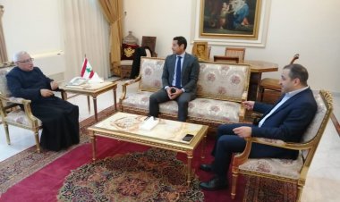 العبسي استقبل معلوف وعطالله ونسناس وبخاش