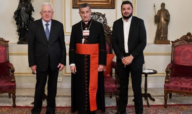 الراعي عرض الاوضاع مع سفير إسبانيا واستقبل الصايغ وعلم الدين