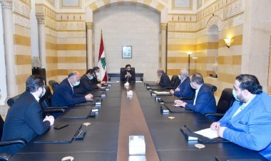 دياب استقبل نعمه مع وفد عمالي نقابي وبحث معهم في أزمة قطاع الافران