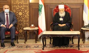 شيخ العقل استقبل النائب أبو الحسن وشخصيات