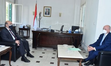 وهبه بحث مع سفير ألمانيا في الأوضاع اللبنانية