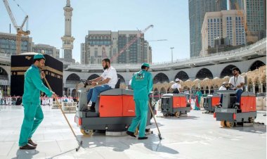 هكذا تتم تنقية الهواء بالمسجد الحرام للقضاء على الفيروسات