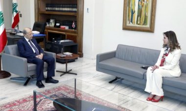 عون استقبل عبد الصمد وسفير الاوروغواي