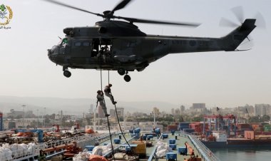 تمارين وتدريبات لعناصر من مغاوير البحر