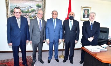 وهبه استقبل خبيس وسفيري تشيكيا وايطاليا وأبدر رغبة بزيارة ايطاليا والفاتيكان
