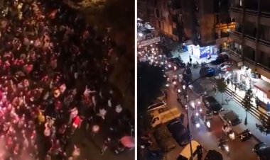 بالفيديو: مواكب من السيارات وهتافات في بيروت استعداداً لمباراة النجمة والأنصار