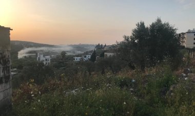 سحب الدخان غطّت البساتين… إخماد حريق بمنطقة الغميقة في زغرتا