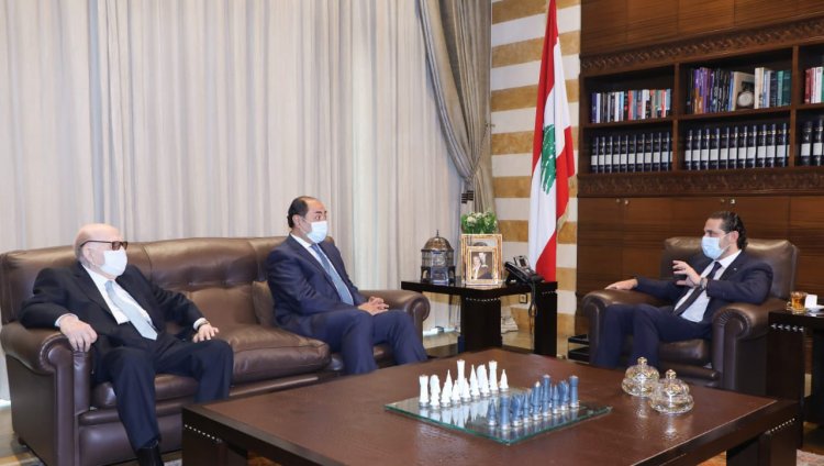 حسام زكي يلتقي الحريري: الجامعة مستعدة للقيام بأي دور يطلب منها