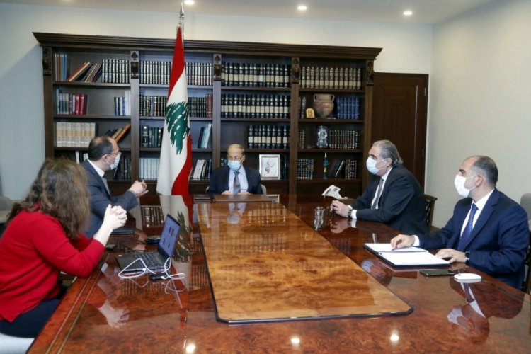 رئيس الجمهورية ترأس اجتماعا لعرض عمل المنصة الالكترونية Impact وعطية قدم عرضا شاملا
