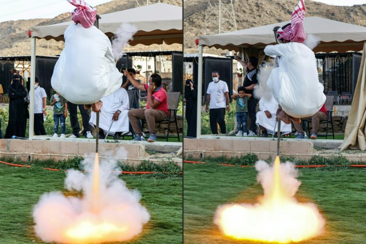 "التعشير الحجازي" رقصة "حربية" متوارثة عبر الأجيال في السعودية