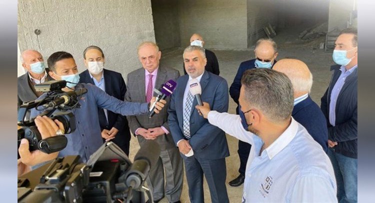 بالفيديو: فريق من وزارة الصحة يتفقد اعمال مستشفى دير القمر بحضور النائب البستاني