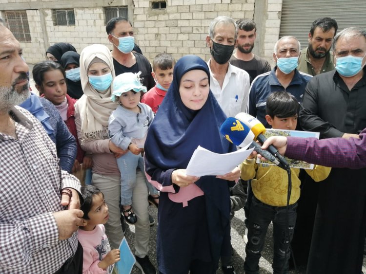 اعتصام لأهالي طفيل: سنواصل التحرك لرد الحقوق إلى أصحابها