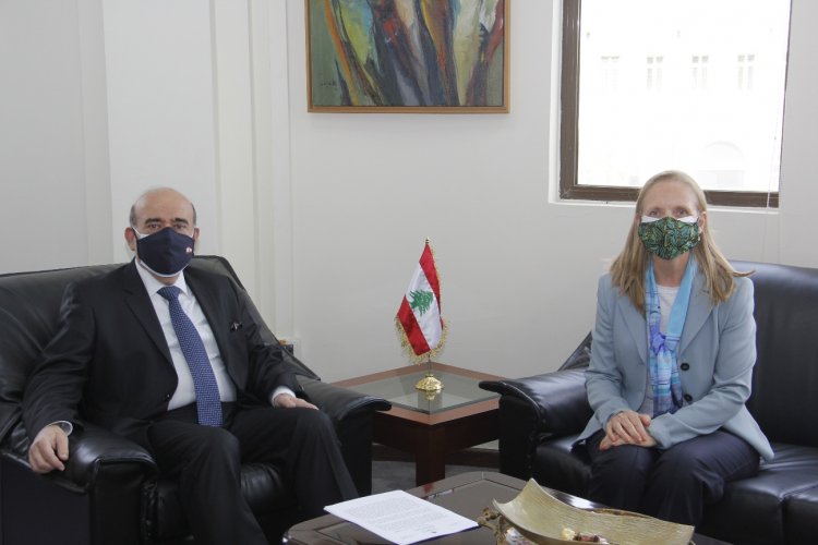 وهبه استقبل سفراء كندا واليونان والمغرب وبحث معهم في العلاقات والمساعدات