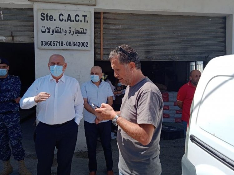 حبّ الله يدهم مراكز بيع الاسمنت المخالفة وتسطير محاضر ضبط بالمتلاعبين بالأسعار