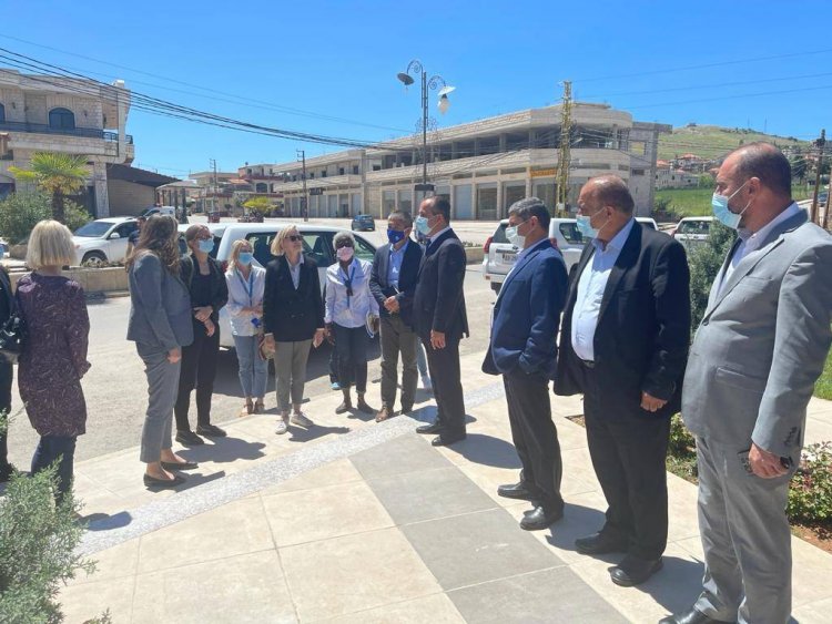 المرتضى زار مجدل عنجر ورئيس البلدية طالب بوضع البلدة ضمن الخريطة السياحية
