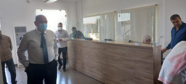 حب الله دهم مراكز بيع الاسمنت في محافطتي النبطية والجنوب للتأكد من الالتزام بالاسعار