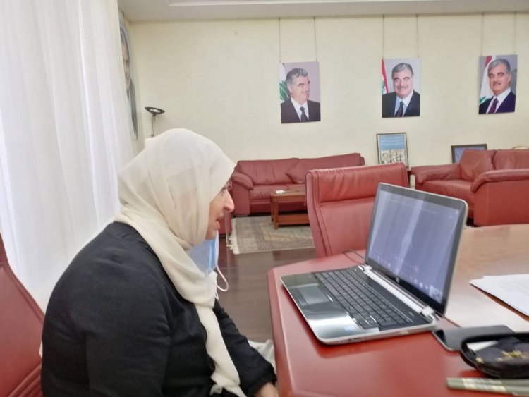 بهية الحريري ناقشت مع مديري شبكة صيدا المدرسية تحديات العودة الى المدارس
