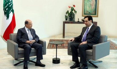 عون بحث مع دياب في موضوع البطاقة التمويلية... والأخير غادر من دون الإدلاء بتصريح