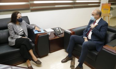 الشنقيطي بحثت مع وزير الصحة في تلقيح موظفي الأمم المتحدة