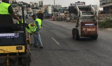 بدء أعمال صيانة الاوتوستراد من نهر ابراهيم وصولا الى نهر الكلب