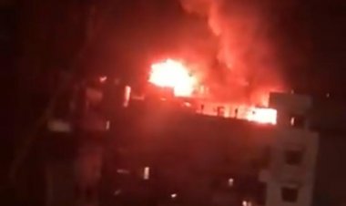 فوج اطفاء بيروت: اخماد حريق على سطح إحد المباني في منطقة الضناوي