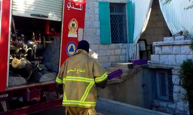 توفي بأزمة قلبية وسيجارة تسببت بحريق في منزله