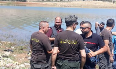 انتشال جثة سوري من بحيرة على الحدود اللبنانية السورية