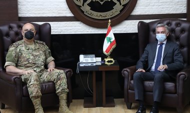 رئيس بعثة الصليب الأحمر الدولي في لبنان يزور قائد الجيش
