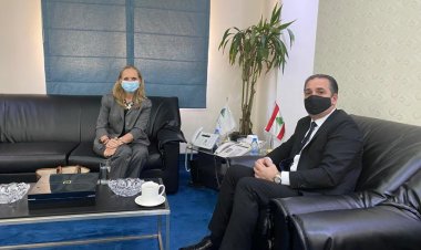 حواط بحث مع السفيرة الكندية في وضع قطاع الاتصالات في لبنان