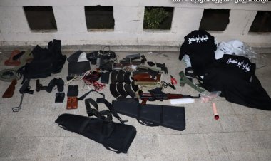 دهم منزل في محلة التبانة وتوقيف خمسة أشخاص