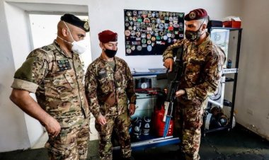 القوات الإيطالية تدرب الجيش اللبناني على أساليب القتال العسكري