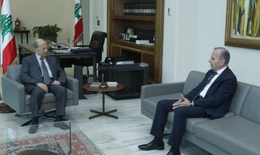 عون استقبل رئيس المجلس الدستوري القاضي طنوس مشلب