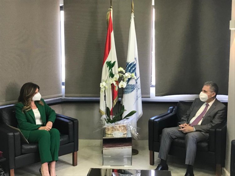 وزني استقبل يمين ووعد بدفع جزء من مستحقات صندوق الضمان من موازنة 2021