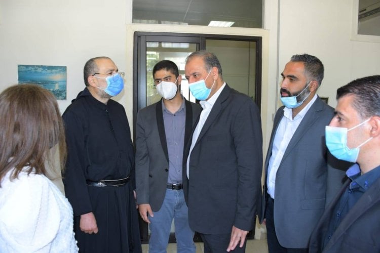 النائب سليمان زار اللبنانية الفرع الثالث و مبادرة لإنقاذ امتحانات طلاب الجامعة في الشمال