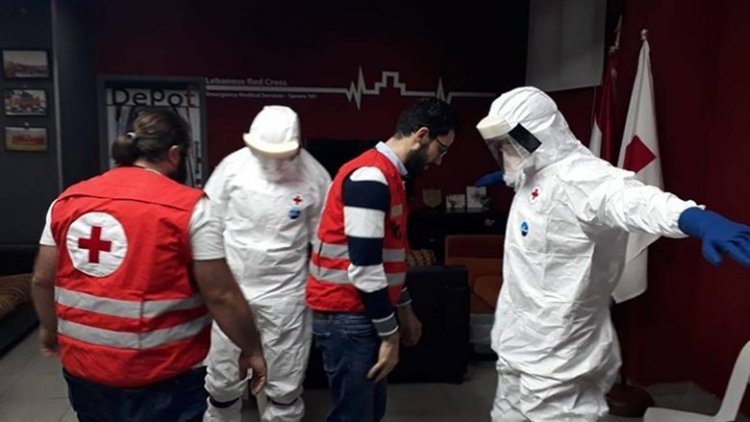 إنشاء وتجهيز غرفة عمليات في مركز الصليب الأحمر الجديد في أميون