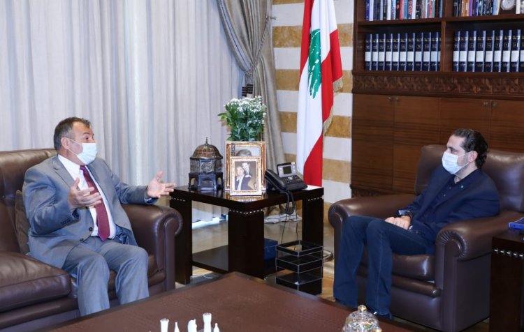 الحريري استقبل السفير البلغاري
