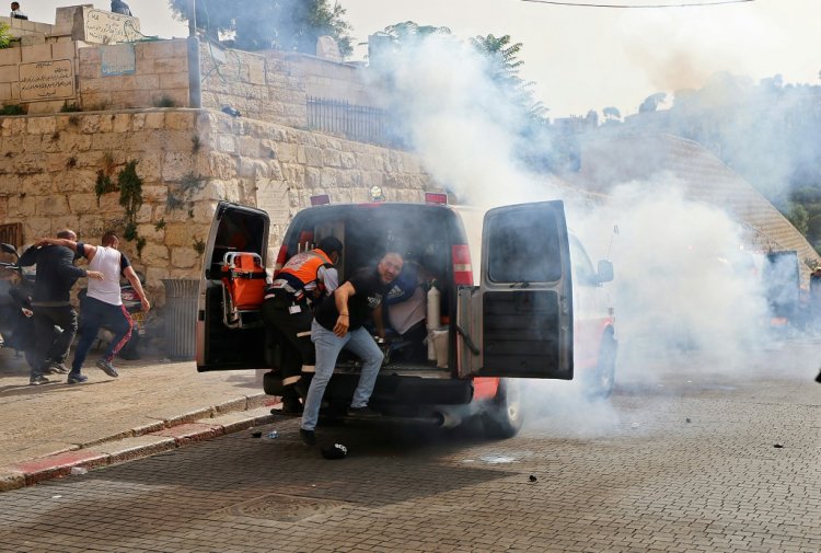 مستشفيات القدس الشرقية ضاقت بالمصابين الفلسطينيين
