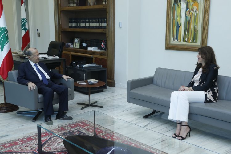 الرئيس عون عرض ملف المهجرين مع الوزيرة شريم والملفين الحكومي والاجتماعي مع النائب طرابلسي