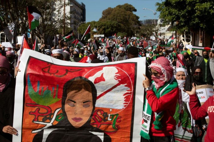 تظاهرات في جنوب افريقيا احتجاجا على مقتل فلسطينيين في غزة