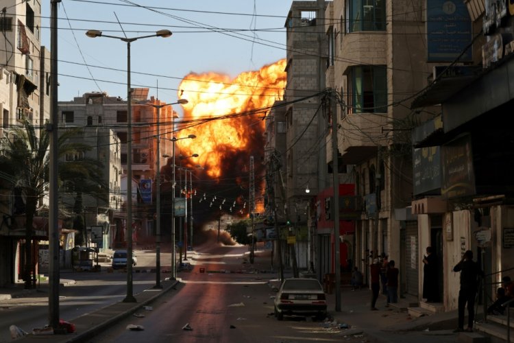 في غزة تحت القصف الإسرائيلي خوف وقلق ولا نوم