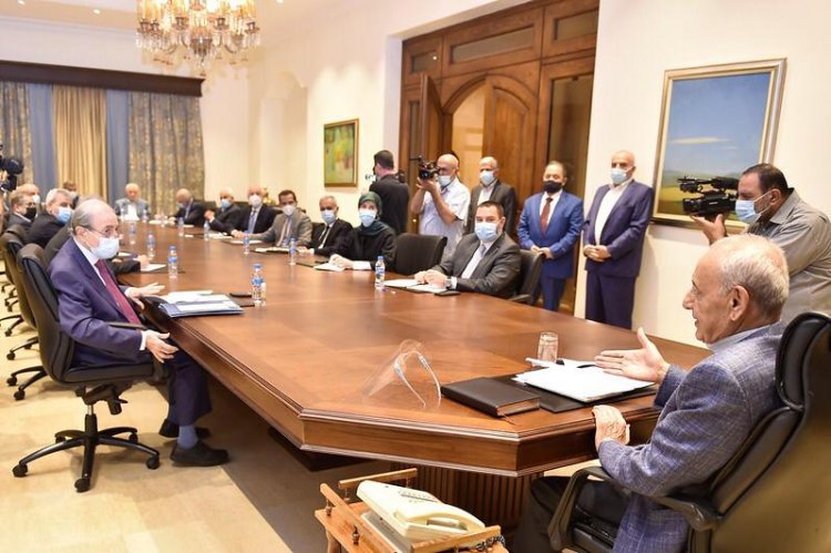 بري ترأس الاجتماع الدوري لكتلة التنمية والتحرير وعرض آخر المستجدات مع عبد الصمد