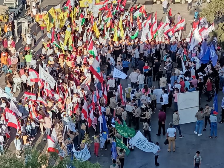 مواكب تجوب عدد من المناطق اللبنانية  احتفاء بالنصر في غزة