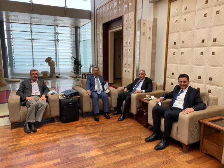 هاشم وعزالدين الى طهران
