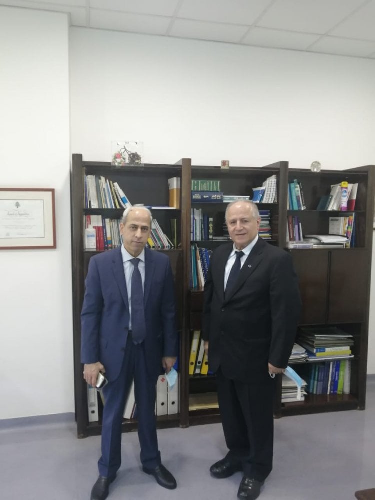 خير عرض ودكاش الوضع الصحي والتعاون بين الجامعة اليسوعية والهيئة العاليا للاغاثة