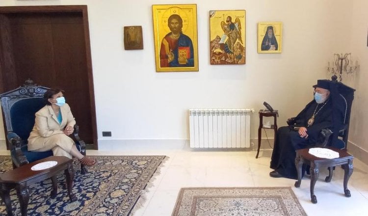 رشدي بعد زيارتها عوده: نضع يدنا بيد كل من يريد مساعدة لبنان