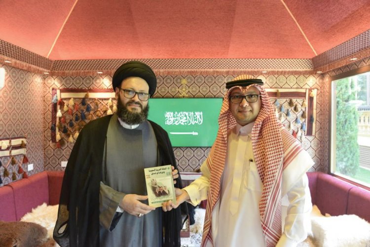بخاري استقبل الامين العام للمجلس الاسلامي العربي